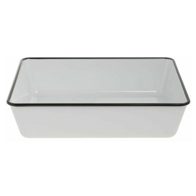 Hubert 64931 - Bowl, 12-3/4"L X 10-1/2"W X 3-1/8"H, Rectangular