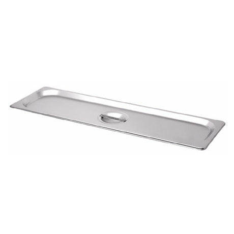 Omcan 80622 (80622) Half-Size Long Solid Stainless Steel Steam Table Pan Cover