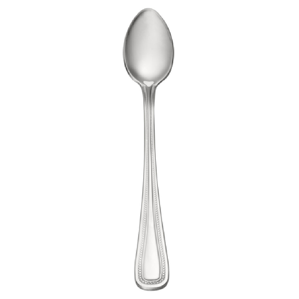 CAC China 3008-02 Black Pearl Iced Tea Spoon 7-1/8"L Heavy Weight