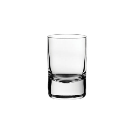 Steelite P42484 Shot Glass 2.0 Oz. (H 2-3/4" M 1-3/4" T 1-3/4" B 1-3/4") Soda Lime