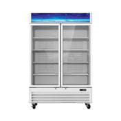 Blue Air BGM49W-HC Refrigerated Merchandiser Two-section 49 Cu. Ft. Capacity
