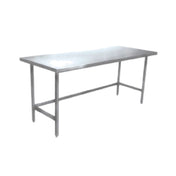 Winholt DTR-3084-14 - Work Table, 84"W X 30"D X 34"H, 14/304 Stainless Steel Top