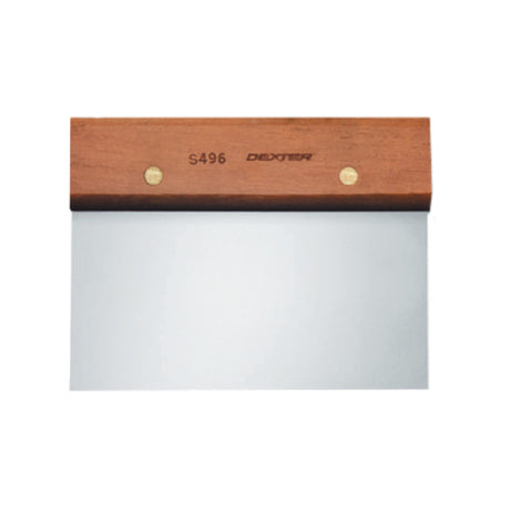Dexter Russell 19790 Traditional™ (S496PCP) Dough Cutter/Scraper 6" X 3" Stainless Steel Blade
