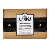 Chef Master 02136YKB Mr. Bar-B-Q® Barbeque Tool Set (5) Piece Includes: Spatula