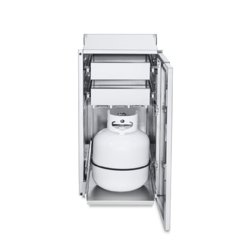 Crown Verity ICM-PH-2D Infinite Series Cabinet Module With Propane Holder Includes Two Single Drawers