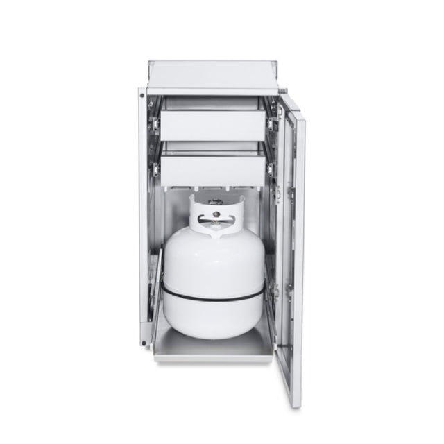 Crown Verity ICM-PH-2D Infinite Series Cabinet Module With Propane Holder Includes Two Single Drawers