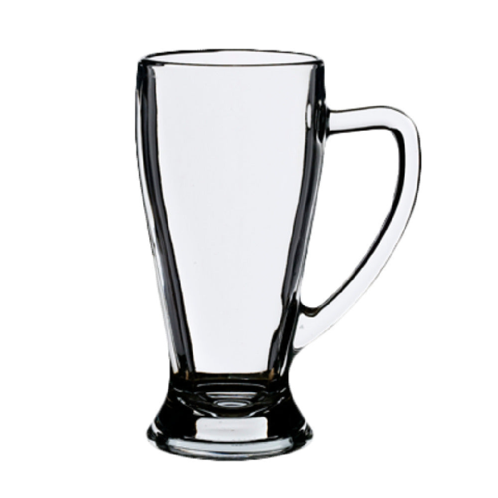 Steelite 4963Q557 Beer Mug 17 Oz. (with Pour Line At 13 Oz.) (H 7-1/8" M 3-1/2" T 3-3/8" B 3-1/8") Bormioli Rocco