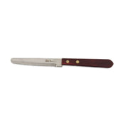 Alegacy Foodservice Products 283104 Steak Knife 4-1/8" Hollow Ground Blade Rounded Tip