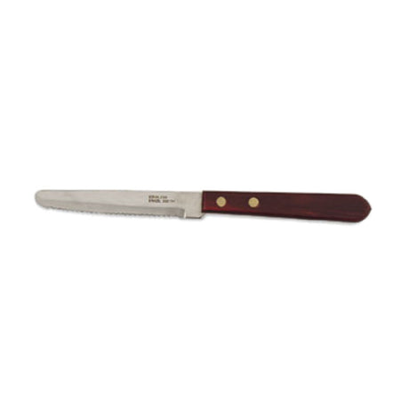 Alegacy Foodservice Products 283104 Steak Knife 4-1/8" Hollow Ground Blade Rounded Tip