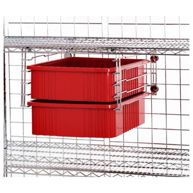 Quantum DDS-24 Double Bin Drawer Slide Suspends Bins & Trays (not Included) Below Wire Shelves