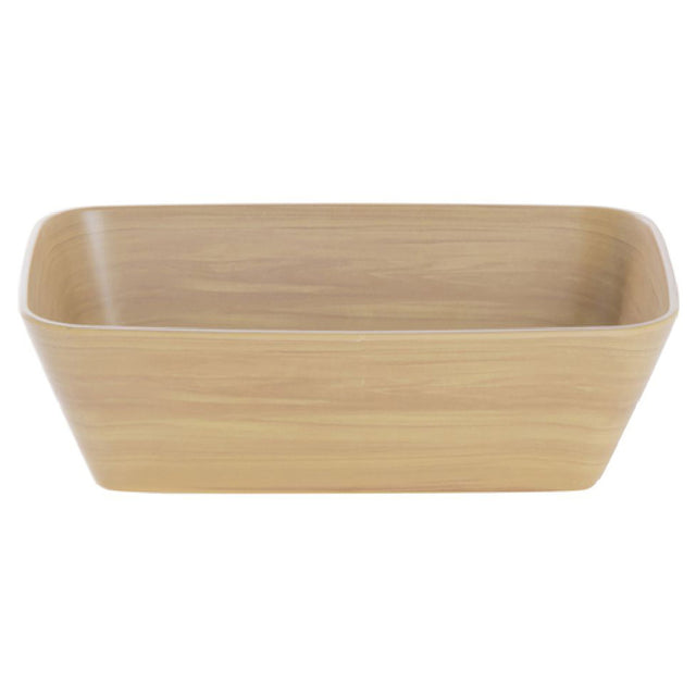 Hubert 56012 - Soft Square Bowl, 120 Oz., 10-1/2" X 6-1/2" X 3-1/8"H