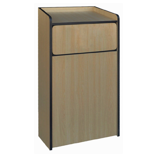 Winco WR-35 Waste Receptacle 23-1/2"L X 23-3/4"W X 44"H Fits Up To 35 Gallon Trash Can