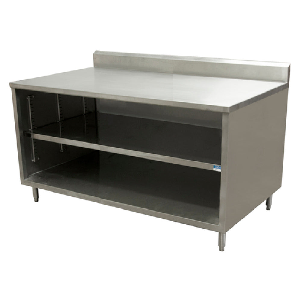 BK Resources CSTR5-3060 Chef Table Cabinet Base With Open Front 60"W X 30"D X 39-3/4"H Overall Size