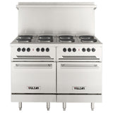 Vulcan EV48SS-8FP480 Restaurant Range Electric 48"