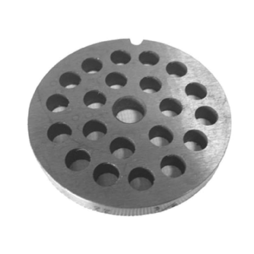 Uniworld Food Service Equipment 822GP3/8 Grinder Plate #223/8" Polished Steel