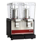 Admiral Craft ADC2BRDD - Refrigerated Drink Dispenser (2) 3-gallon Bowls In Clear Polycarbonate