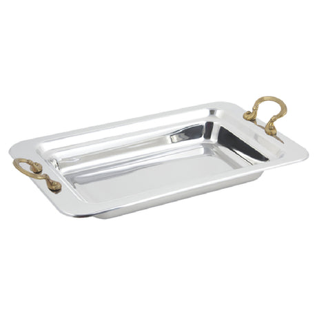 Bon Chef 5206HR Food Pan 4 Qt. (128 Oz.) Capacity 19-1/2" X 12" X 2-1/4"