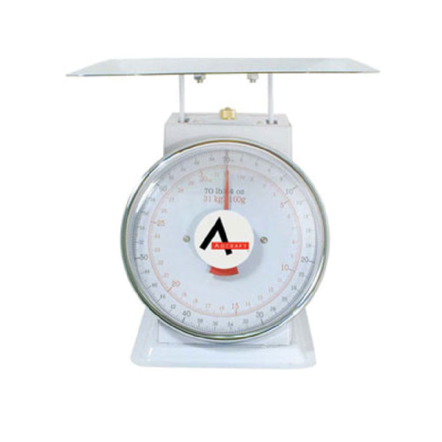 Admiral Craft SCA-704 Portion Control Scale Dial Type 70 Lbs. X .25 Lbs. (1120 Oz. X 4 Oz.) Capacity