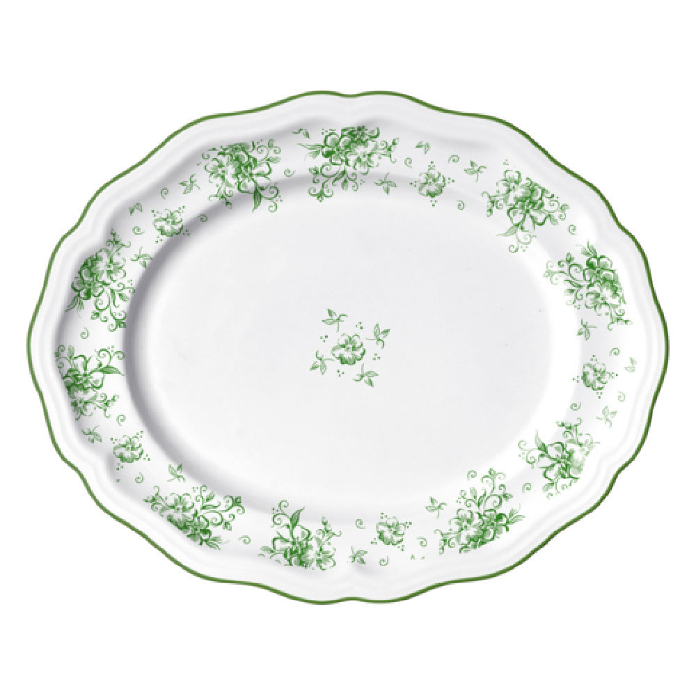 Steelite 62558FP817 Oval Platter 13.0" X 10.5" X 1.0" Adelina