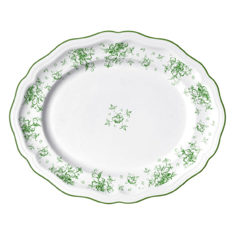 Steelite 62558FP817 Oval Platter 13.0" X 10.5" X 1.0" Adelina