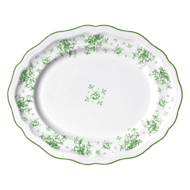 Steelite 62558FP817 Oval Platter 13.0" X 10.5" X 1.0" Adelina