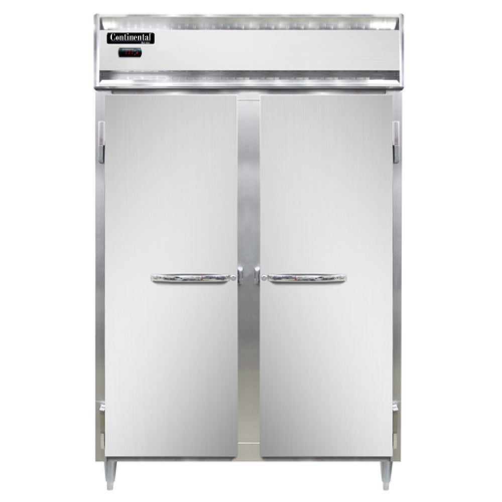 Continental Refrigerator DL2W Designer Line Heated Cabinet Reach-in Two-section