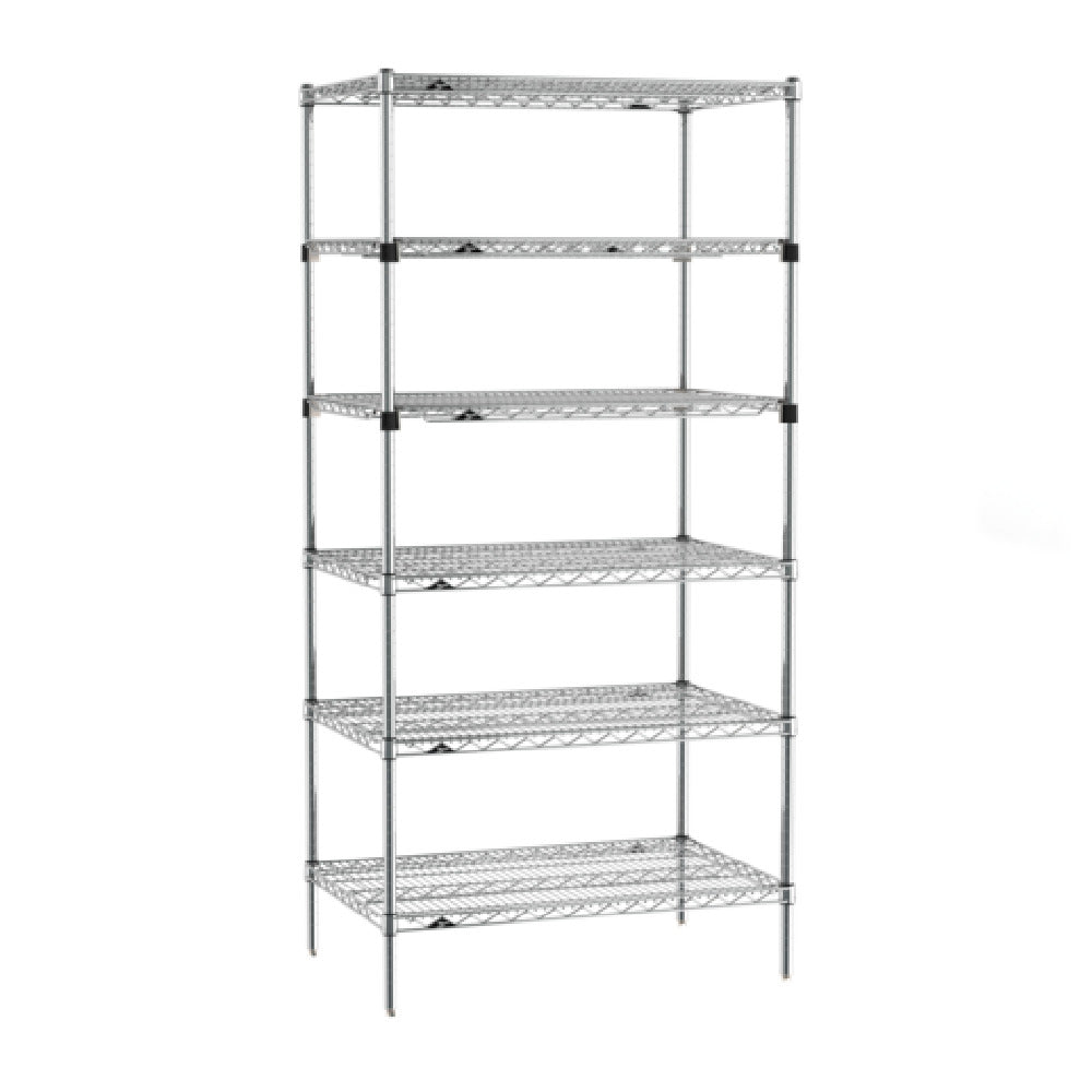 Metro SEZ-243674C-S-42 Super Erecta® Starter Shelving Unit 36"W X 24"D X 74"H