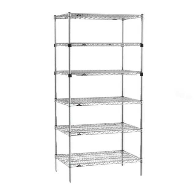 Metro SEZ-243674C-S-42 Super Erecta® Starter Shelving Unit 36"W X 24"D X 74"H