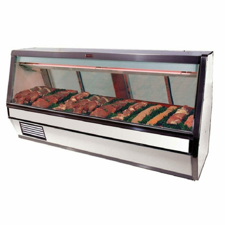 Howard-McCray R-CMS40E-8-LED Red Meat Service Case 100-1/2"W Single Duty