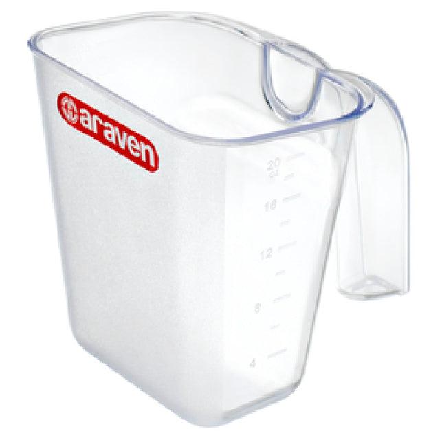 Carlisle 09265 Araven Scoop 20 Oz. 5" X 4-1/3" X 4-3/4"