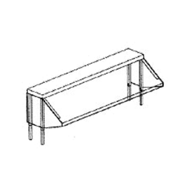 Piper Products RBPG1-36 - Single Sided Protector Guard, Buffet Style, With End Guards