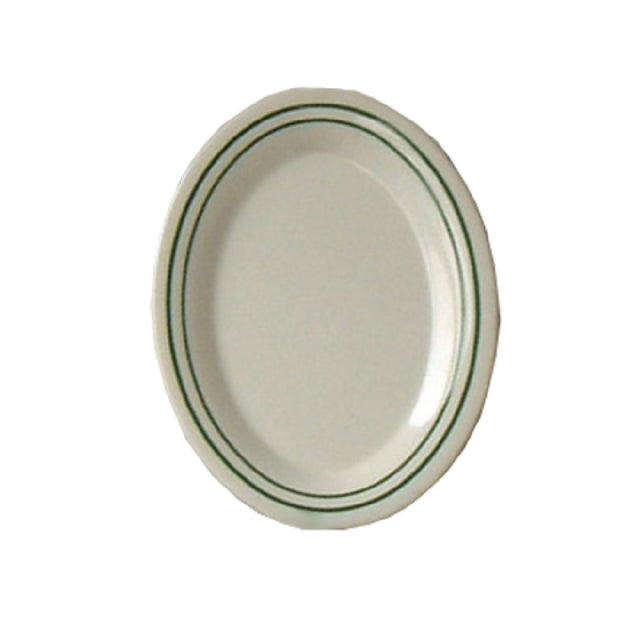 Yanco PT-209 Pine Tree Platter 9-1/2"L X 7-1/4"W Oval