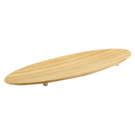 GET Enterprises SB-2510-BAM Granville™ Serving Platter 25-1/2"W X 10-1/4"D Surfboard Shaped