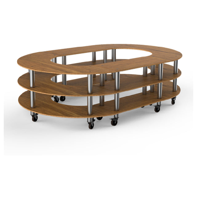 Steelite MGCMSB07BSXW Mogogo Buffet Solutions Modular Creative Serving Station