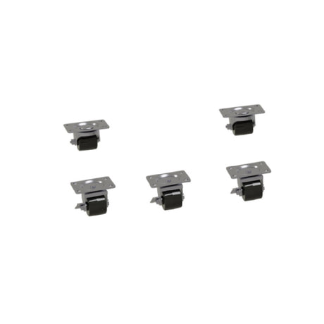 Glastender C-5X2-7/8 Casters 2-7/8" For 32"W & 36"W Front-serviced Coolers (set Of Five)