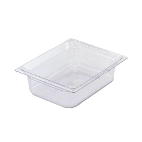 Vollrath 8028410 Super Pan® 1/2 GN Food Pan 8" Deep Low-temp Polycarbonate Clear Plastic