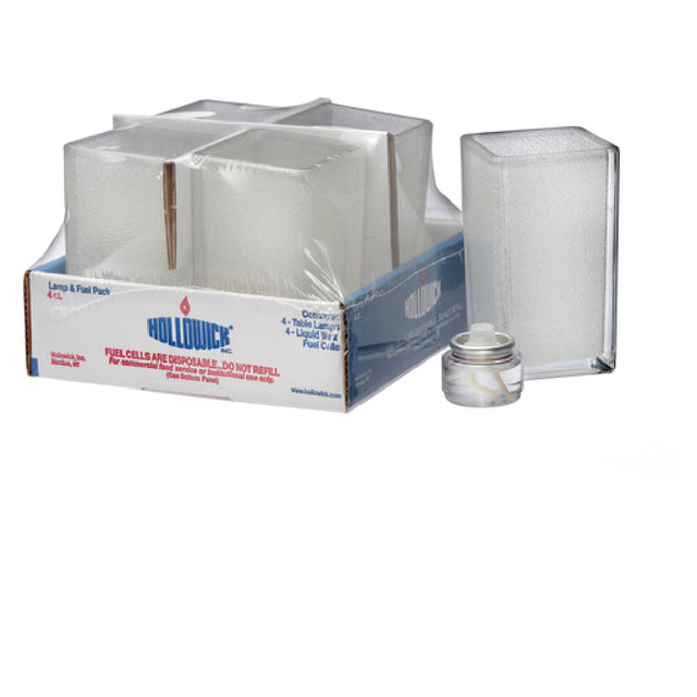 Hollowick 6109CJ-4 Cash & Carry Quad™ Votive Lamp 4-3/8"H X 2-1/2" Sq.