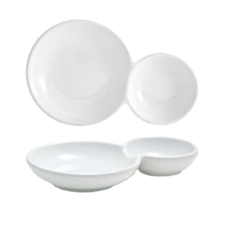 FOH DBO122WHP23 Promotional Pricing May Be Available! Contact Your FOH® Sales Representative For Details! Harmony Bento™ Duo Plate