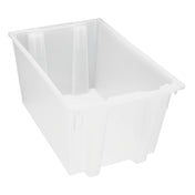 Quantum SNT300CLCS - Stack And Nest Tote, 29-1/2"W X 19-1/2"D X 15"H, Heavy Duty