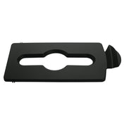 Rubbermaid 2007895 - Slim Jim® Mixed Recycling Station Lid Insert, 16-1/2"L X 8"W X 1/2"H