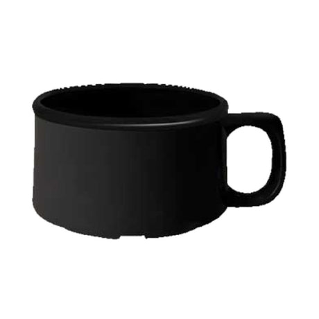 GET Enterprises BF-080-BK Black Elegance™ Soup Mug 11 Oz. (11.8 Oz. Rim Full) 4" Dia. X 2-1/4"H