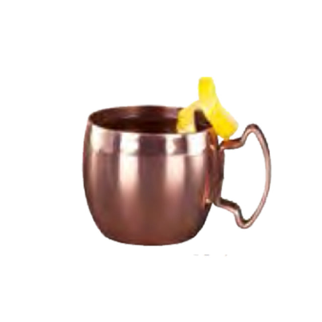 Libbey CMM-101 (Formerly World Tableware) Moscow Mule Shot Cup 2 Oz. Copper Plating With Stainless Steel Base