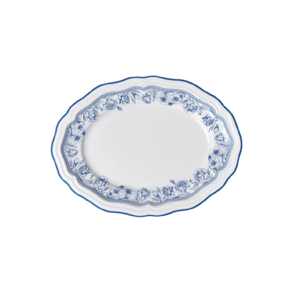 Steelite 62528FP818 Oval Platter 9.0" X 6.75" X 0.875" Adelina