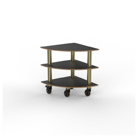 Steelite MGCMLX04MBXH - Modular Classic Corner Unit Marble Brushed Brass He, 29.5" X 29.5" X 35.0"
