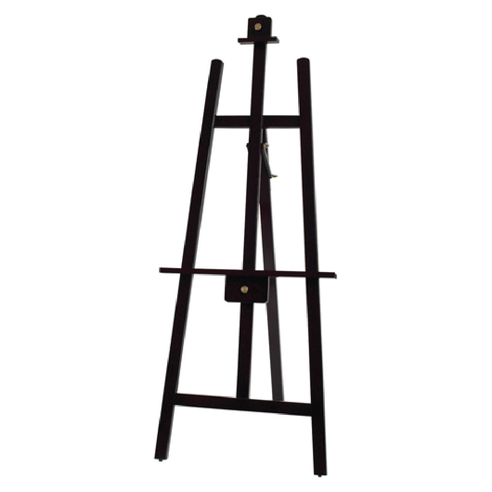 Winco MBBE-3 Tripod Display Easel 23-1/4"L X 1"W X 61"H Solid 1" Thick Wooden Frame