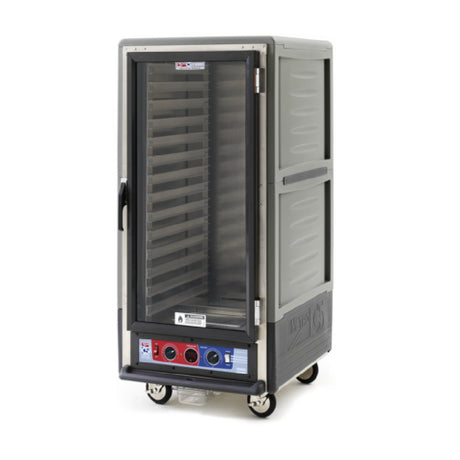 Metro C537-CFC-L-GY C5™ 3 Series Heated Holding & Proofing Cabinet With Grey Insulation Armour™