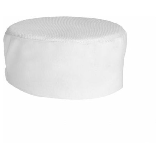 Chef Approved 167PBXLWH Chef's Hat Large Size 65/35 Poly-cotton Blend