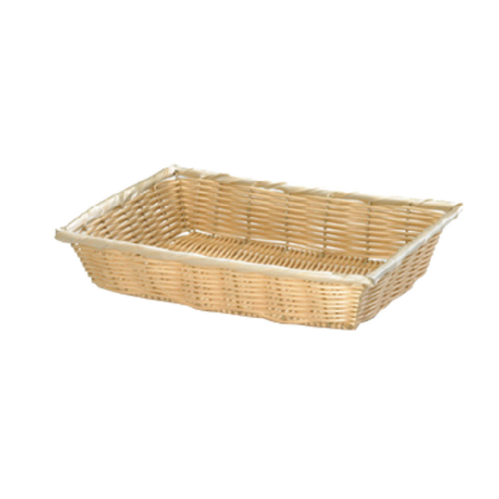 Tablecraft 1188W Basket 14" X 10" X 3" Rectangular