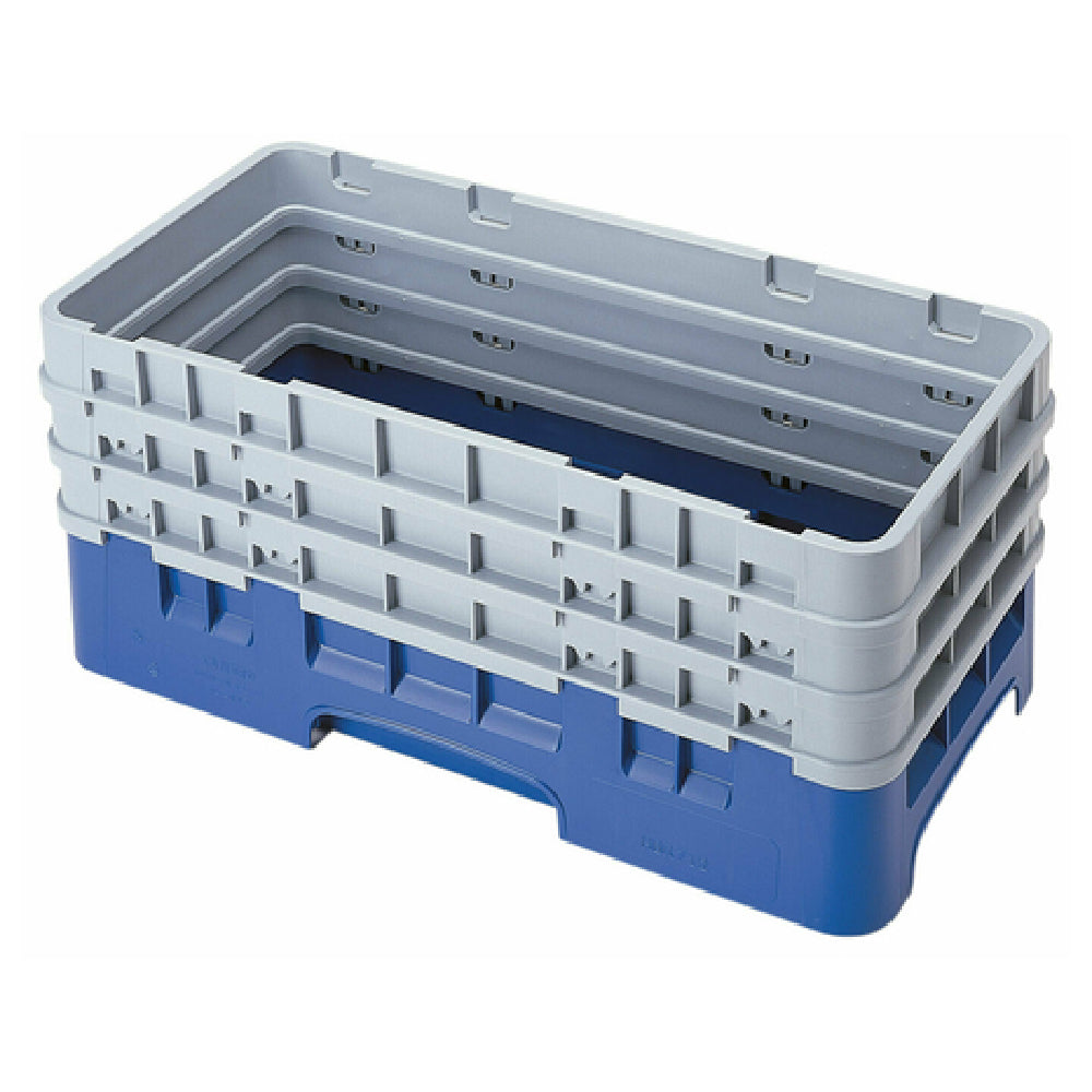 Cambro HBR712186 Camrack® Base Rack With (3) Soft Gray Extenders Half Size