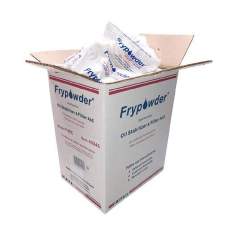 MirOil USA P46C-404466 Dual Function Oil Stabilizer & Filter Aid Small Carton Of 46 C-size Portion Packs